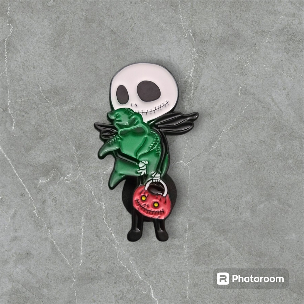 BOGO!! BUNDLE For Discount!!!  Jack Skellington and Oogie Doll Pin